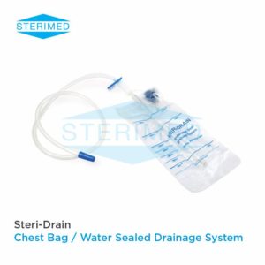 Steri-Drain Chest Bag, Water Sealed Drainage System