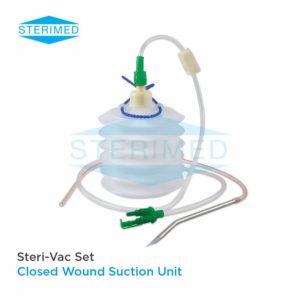 Steri-Vac Set Closed Wound Suction Unit