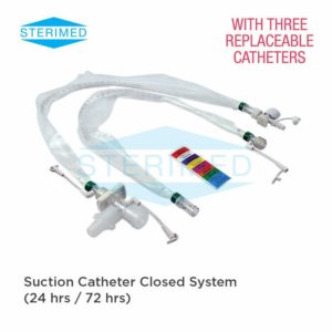 Suction Catheter Closed System, Replaceable Catheter System