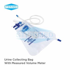 Urine Collecting Bag With Measured Volume Meter