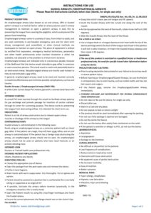 IFU-GUEDEL-AIRWAYS-OROPHARYNGEAL- AIRWAYS | Foley Catheter manufacturer